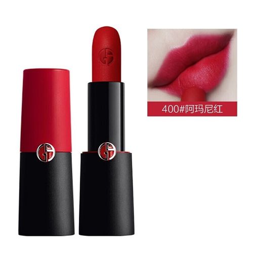 挚爱黑管哑光雾面显色唇膏4g圣诞节礼物李佳琦推荐400经典阿玛尼红