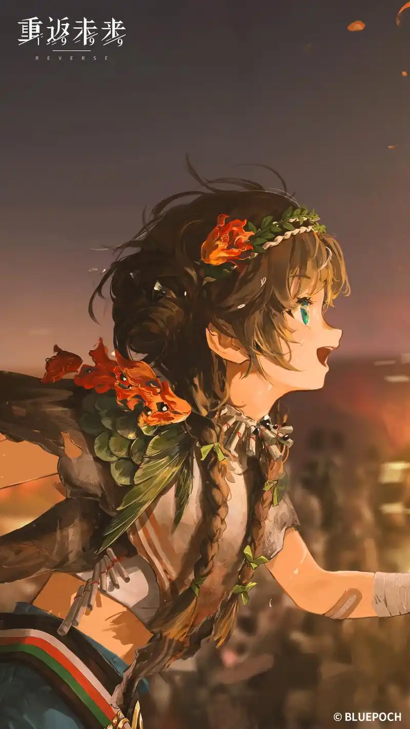 可燃点竖屏高清壁纸分享.图源重返未来1999微信公众号#重返 - 抖音